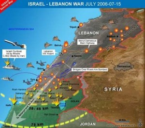 حرب تموز 2006 - هجوم جيش الاحتلال الاسرائيي على لبنان