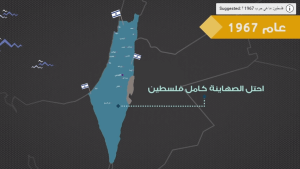 احتل الصهاينة كامل فلسطين عام 1967